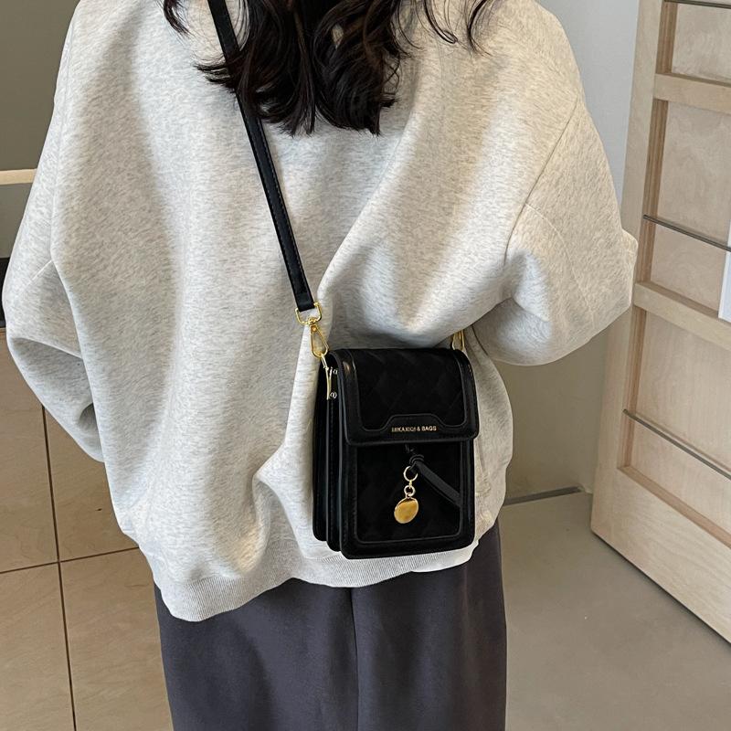 Bag Women's Mobile Phone Bag New Women's Bag Printed Messenger Bag Shoulder Bag Mini Bag