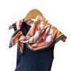 Retro Chain Printing Simulation Silk Square Scarf Shawl Versatile High-end Neck Small Square Scarf Headscarf Silk Scarf Women