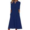 Popular Casual Dress V Neck Anti-pilling Dressing Up