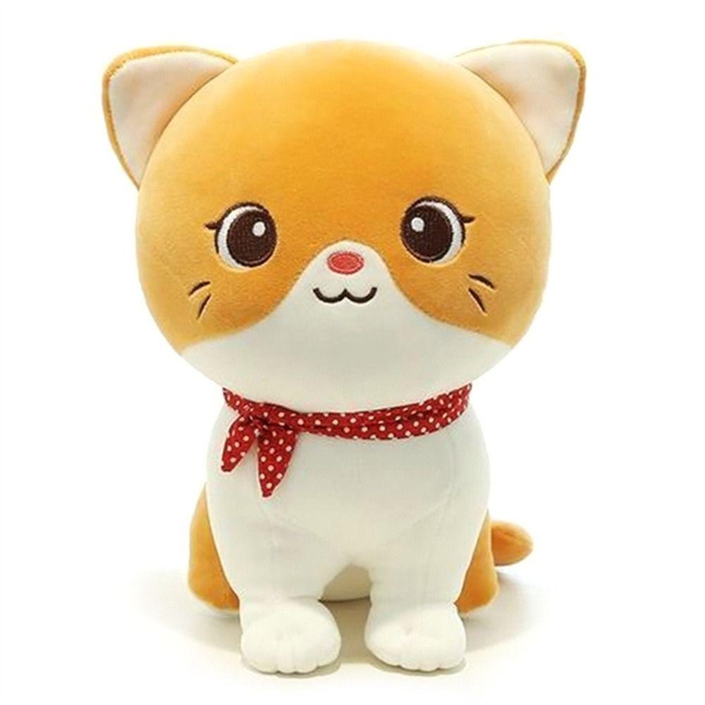 Boys Girls Sleeping Cute Soft Cat Doll Simulation Animal Cat Plush Doll Plush Toys Stuffed Animal