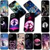 Soft Phone Cover for Samsung Galaxy S25 S24 S23 FE Plus Ultra S7 Edge A16 A15 5G s25+ Case S-Sailors Anime Girl Moon Casing