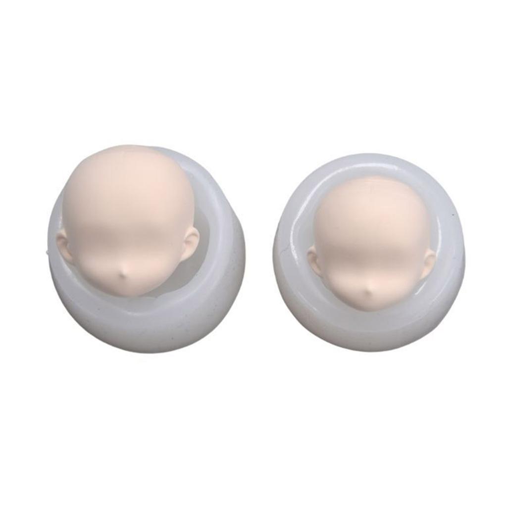 Multipurpose Silicone Face Mould For Polymers Clay Sculpting And Fondant Cake Decorating Tool