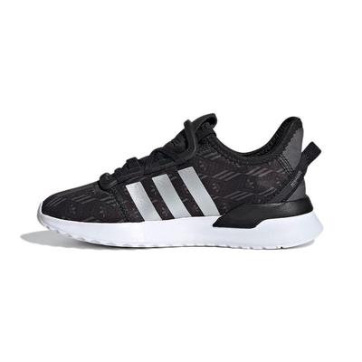 Originals U PATH Run Fabric Low Top Sports Casual Shoes Black White Children Aged 3 7 Years Old FV1824