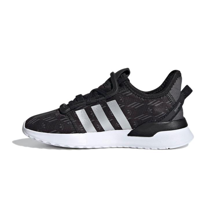 Adidas Originals U PATH Run Fabric Low top Sports Casual Shoes Black White Children Aged 3 7 Years Old FV1824 28
