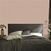 Geometric Rhombus Wallpaper Beige, Orange and White 50x1000