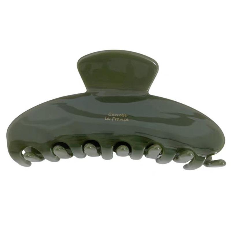 Damen Exquisite Elegante Acetat Große Haarklammern Temperament Hai Haarspangen Für Mädchen Haaraccessoires Französische Haarspangen