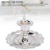 Zinc Alloy Taper Candle Holder Drip Catcher Tray Handheld Candle Stand  Home Decoration