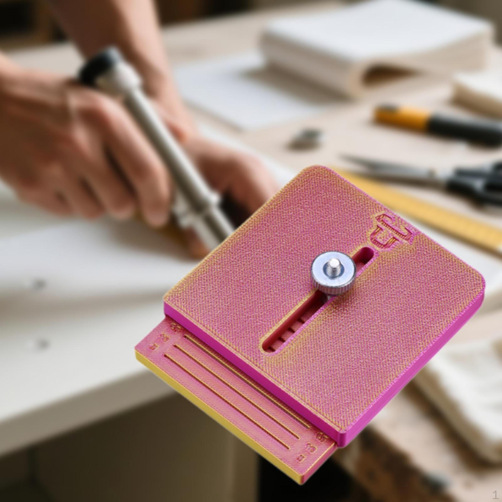 

Edge Banding Trimmer Accurate Measurement Adjustable Furniture Film Trimming Auxiliary Device for violent