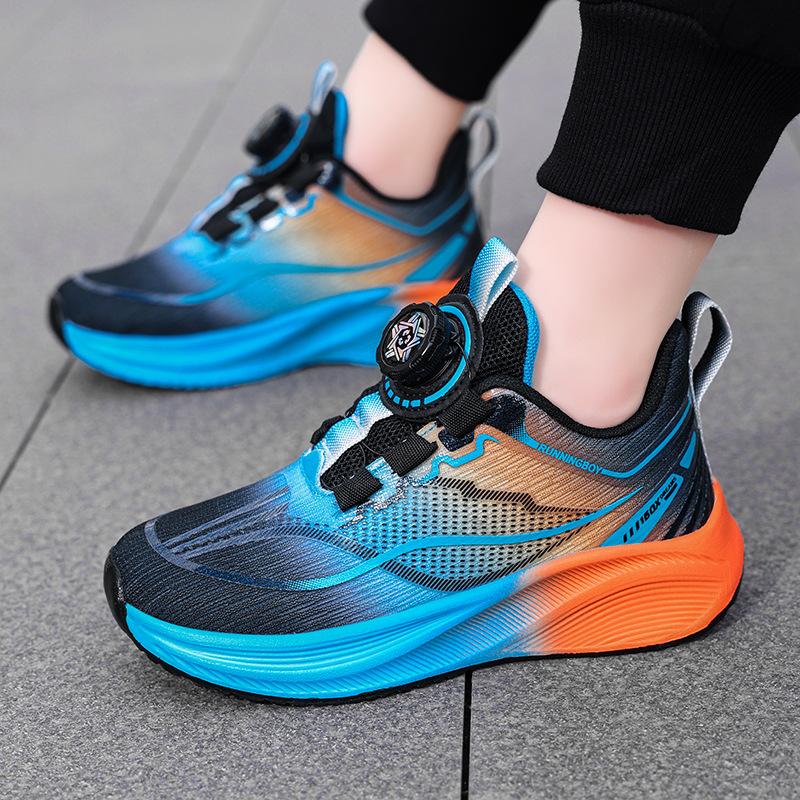 Red Rabbit children's shoes sports shoes spring and autumn breathable wear-resistant non-slip running shoes middle school children's running shoes