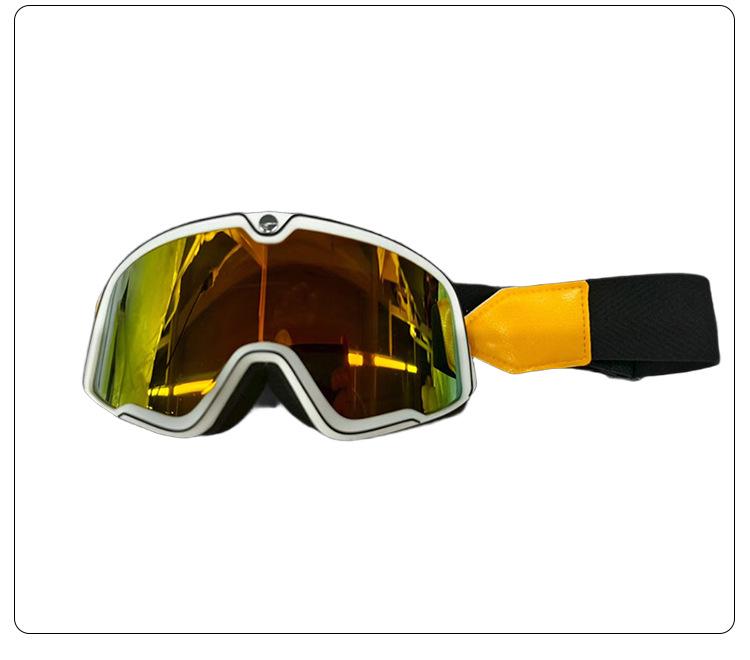 Beliebte wind- und sanddichte Motorrad-Fahrbrille – Offroad- und Harley-Helm-kompatibel