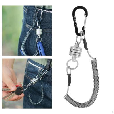 Fishing Magnetic Net Release Holder Magnet Buckle Portable Carabiner Clip