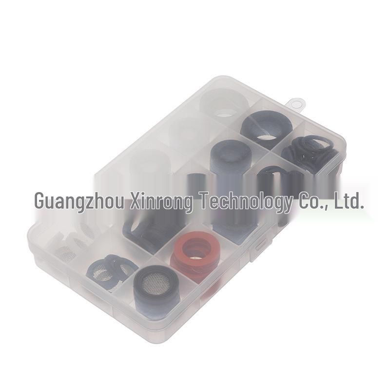 115PCS Silicone Flat Washers & Nitrile O-Rings - Waterproof & High-Temperature Resistant Seal Kit