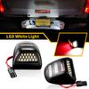 For Chevrolet Avalanche 1500 2002-2013 Silverado 1500 1999-2013 Led License Number Plate Light Assembly Tail Tag Lamp White 2pcs