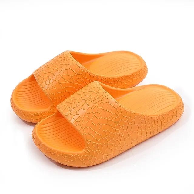 fashion Fashion Summer Women's Platform Slippers Soft Sole Eva Cloud  Sandals Woman Non Slip Bathroom Home Slides Light Beach Flip Flops
