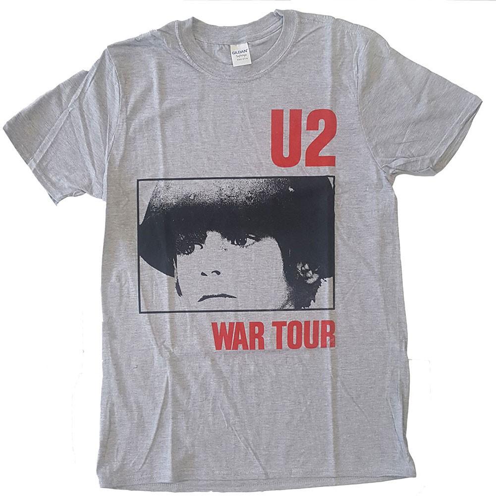 Men s U2 War Tour Slim Fit T-shirt X-Large Grey S