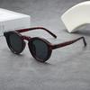 Round Small Frame Sunglasses Retro High-End Men Women Sun Glasses Trendy Outdoor UV400 Shades Fashion Goggles