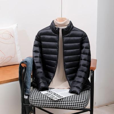 Padded Jacket Women's Winter Lightweight Down Padded Jacket Stand-up Collar Loose Short Jacket Padded Jacket