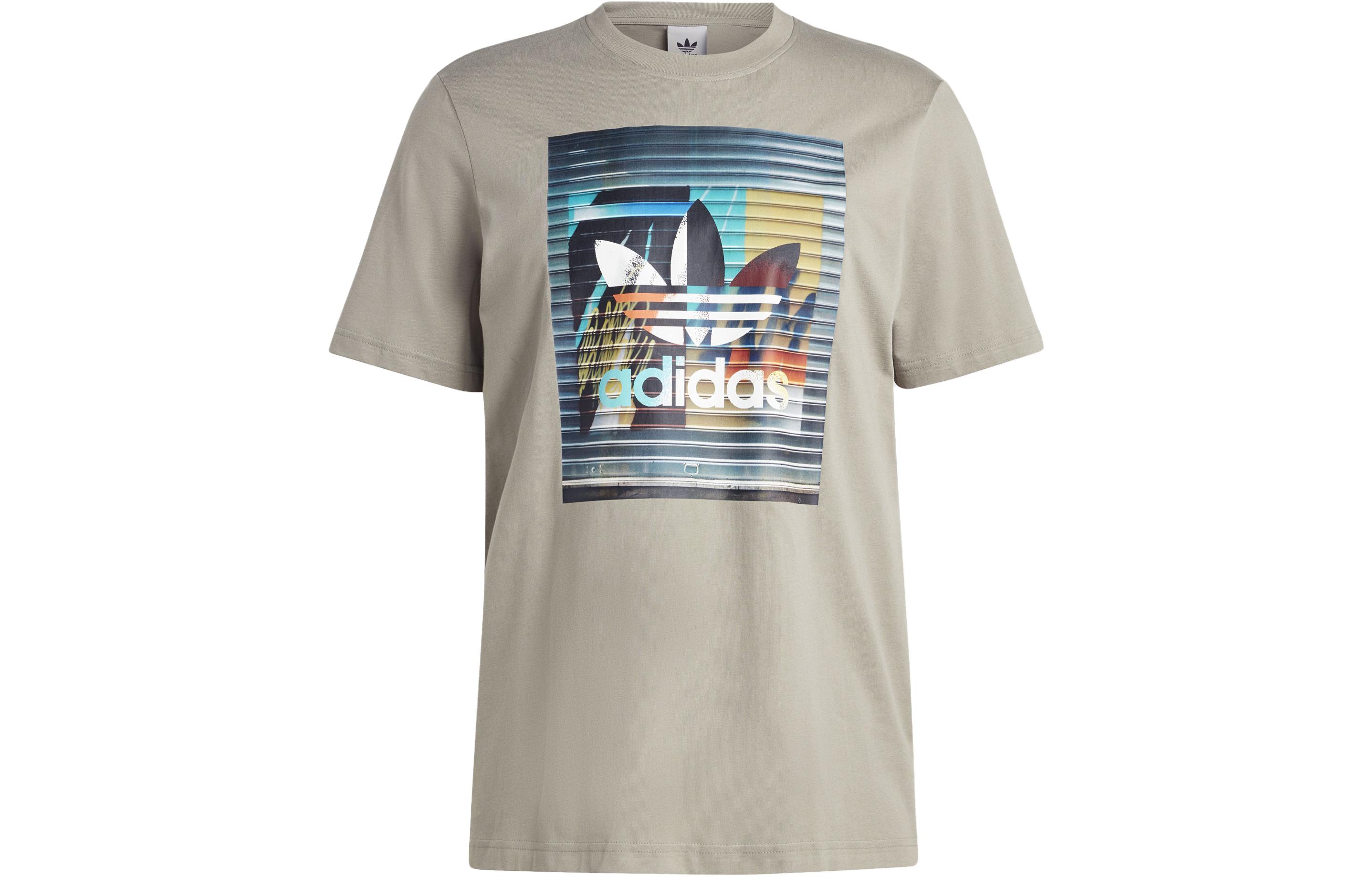 Adidas Originals Graphics Off The Grid T Shirt Men s Green IC5728 S