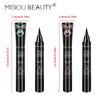 Misiou Beauty Double-ended Seal Eyeliner, Quick-drying, Waterproof, Long-lasting, Non-smudged, Ultra-fine 2-in-1 Eyeliner Liquid Pen for Open Corners