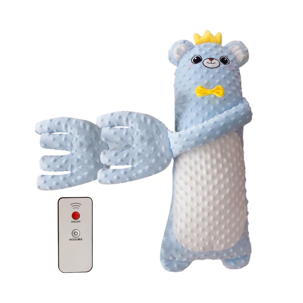 Baby Patter Pillow with Remote Control And Heating Function Goose Shape Baby Sleep Aid Soothe Emotions Anxiety Arm-Wrapped Support