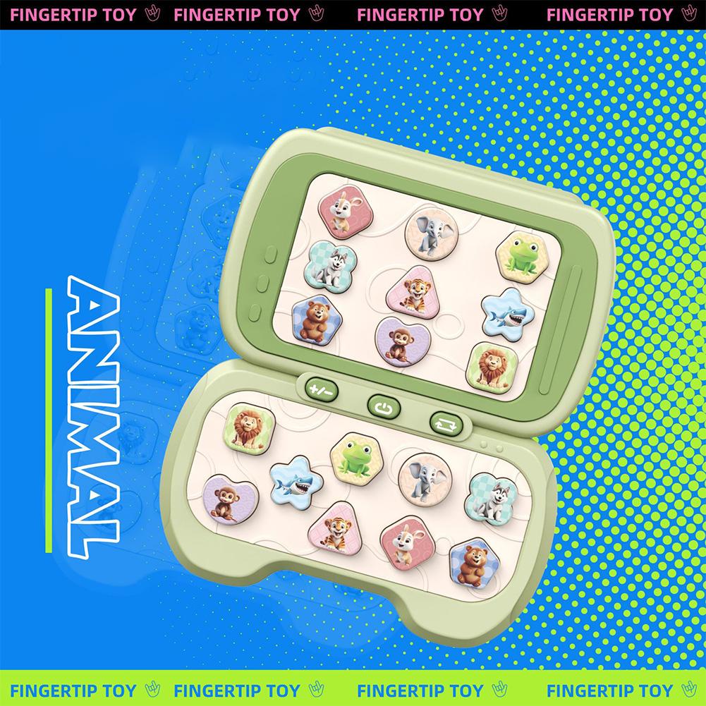 Fast Push Handheld Puzzle Game Quick Push Game Light Up Reaction Training Toy Interactive Finger Dance Game Machine Gifts For Kids