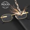 Men Reading Glasses HD Prescription Glasses Metal Frame Presbyopic Glasses Unisex Glasses 0 To +4.0 Eyeglasses