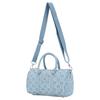 Jordan Polyester Bowling Bag, Crossbody Handbag Medium Unisex Denim Blue JD2623116AD-002
