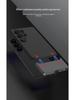 Samsung S25 Ultra Rivet Patchwork Matte Phone Case - Skin Feel, Trendy 2-in-1 Design
