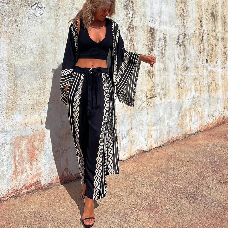 Summer Street Hipster Women Clothes Print Harem Pants Mid-Waist Casual Pants Mid Waist Casual Pants
