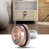 2pcs Zinc Alloy Mechanical  Password 3-Digit Code Mailbox Cabinet LockRed Copper 20mm/0.79in