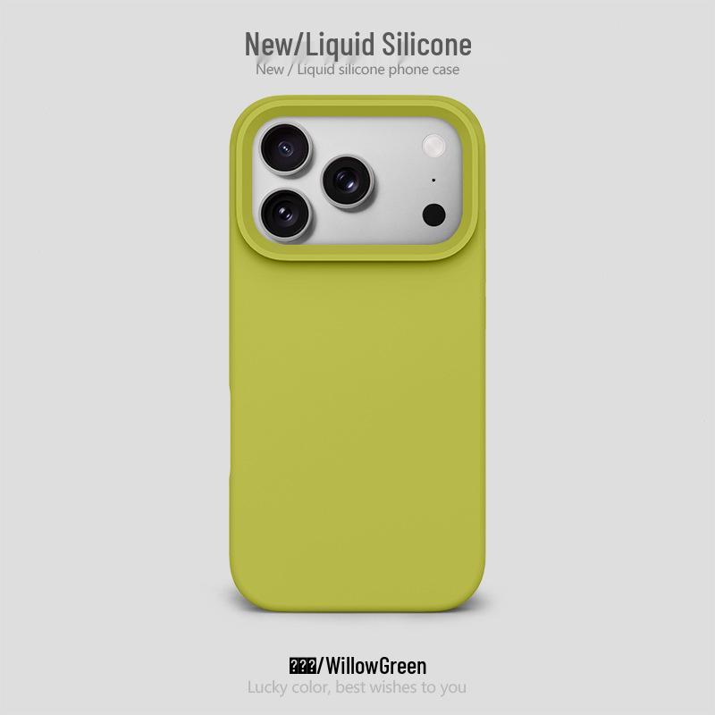 

Силіконовий чохол з великим отвором для Apple 17 Pro Max: Подушка безпеки, Захисний, Простий дизайн iPhone 17