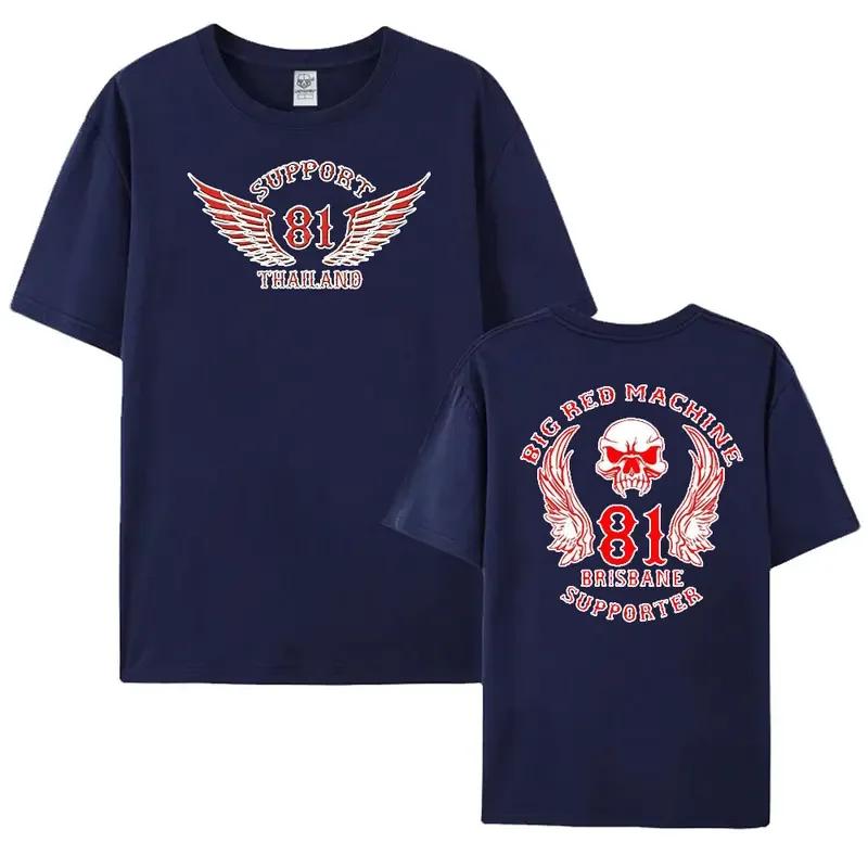 Hells Angels World T-Shirt Men Fashion Support 81 Printing Tshirt Oversized Short Sleeve Men Graphic Hell's Angels Cotton Tees