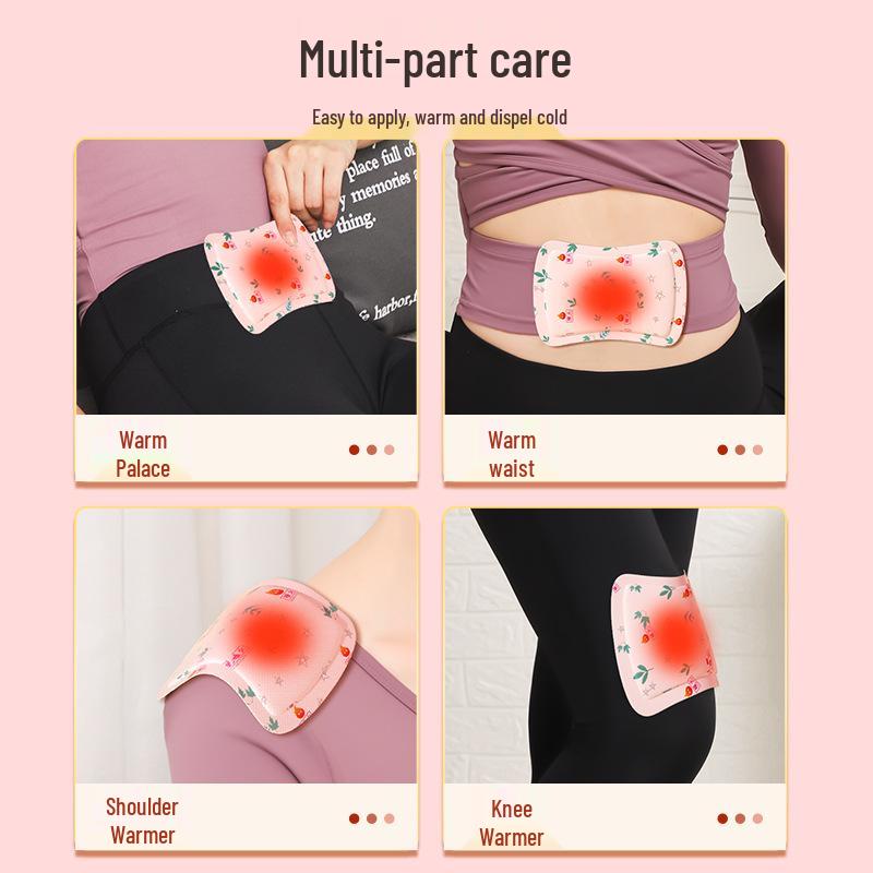 Mugwort Self-Heating Body Warmers - Large Size, 10-Pack for Menstrual & Cold Relief.