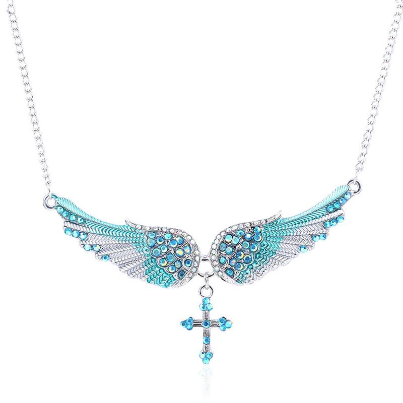 Personalized Angel Wings Necklace Super Flash Angel Wings For Men And Women Fashion Party Match