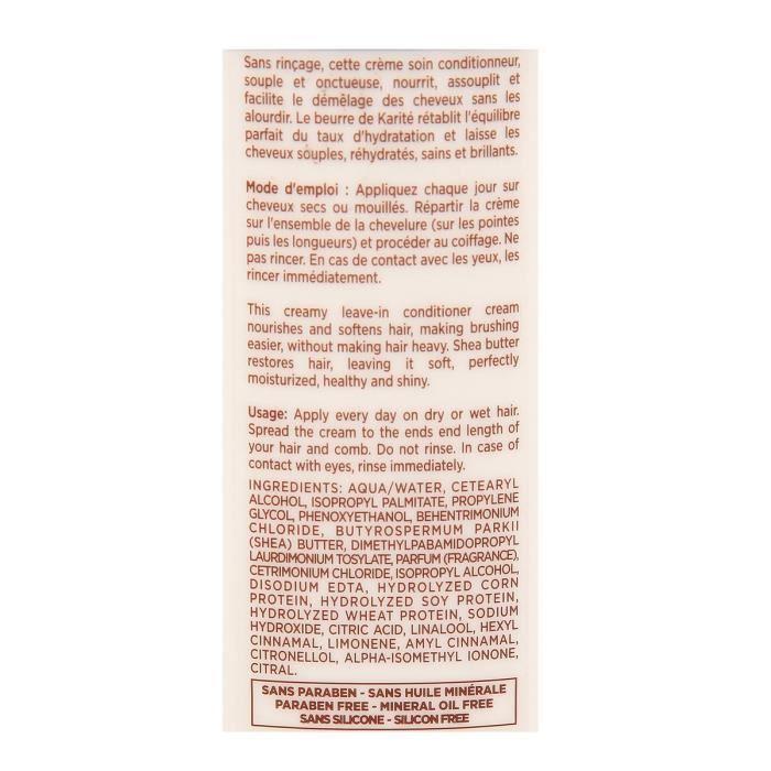 LAURA SIM'S Crème coiffante Karité - 250 ml