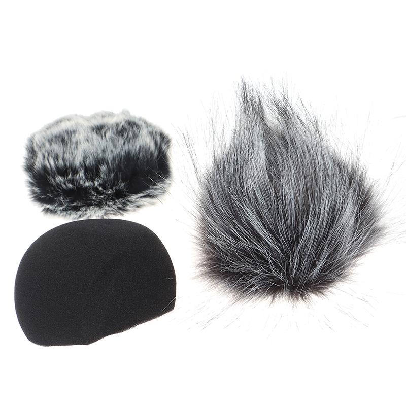 1Pc Foam Mic Wind Cover Furry Windscreen Muff For ZOOM H5 H6 Recorder Microphone