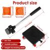 Household Heavy Duty Furniture Lifter Mover Roller with Wheel Bar Moving Device Furniture Moving Transport Tool