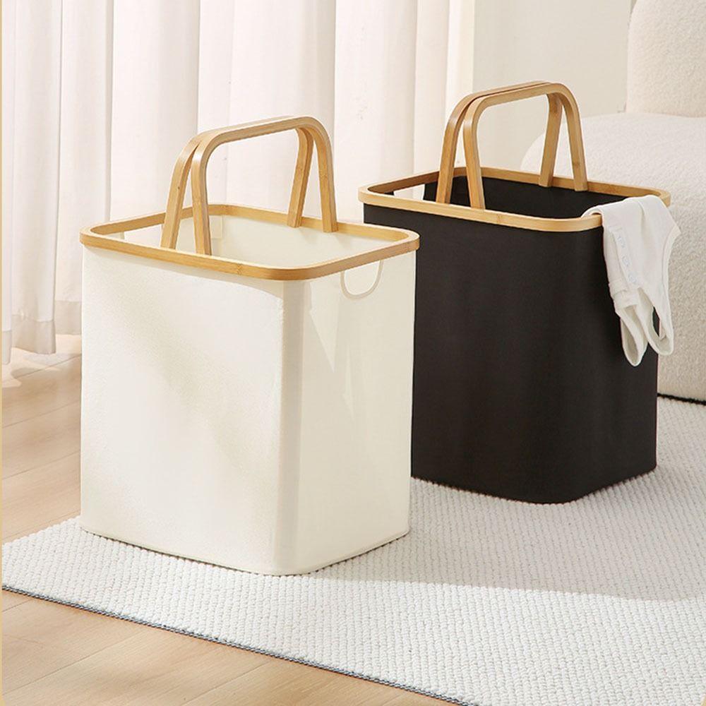 Oxford Cloth Folding Laundry Hamper Large Capacity Fabric Storage Bins  Toy Storage