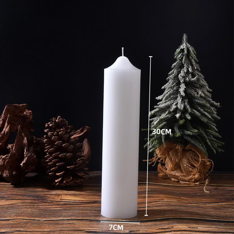LIEI Ivory White Decorative Cup Candle