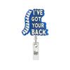 Alligator Clip Badge Reel Glitter Acrylic ID Holder Scratch Resistant for Nurse Work Hospital Medical Student Gift Accessories