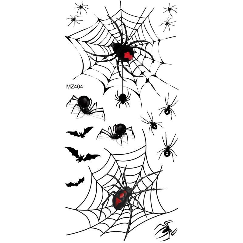 Cross-border Halloween Spider Arm Temporary Tattoo Sticker