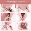 Waterproof Floral Wrapping Paper Double Sided Flower Bouquet Wrap for Wedding Birthday Party Decoration Floral Supplies