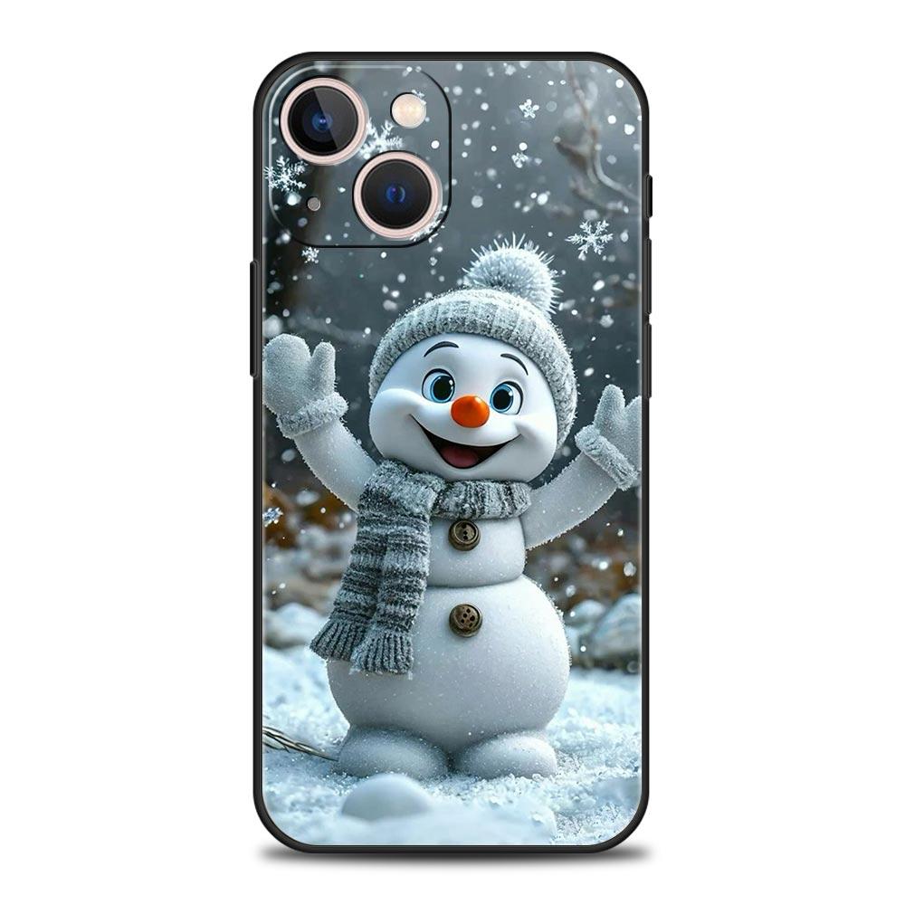 Weihnachtsmann Handyhülle Cover für iPhone 17 16 15 14 13 12 Pro Max 11 Pro Max 17 AIR Plus Stoßfest Weiche TPU Hülle Fundas