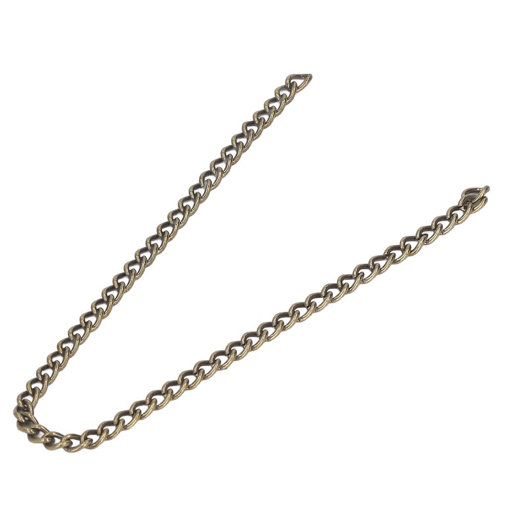 Curb Chain 10 Meters Making Copper Decorative Jewelry Curb Chain for Necklaces Bracelets Anklets
