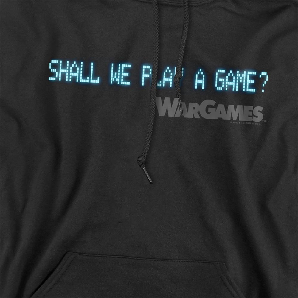 WarGames Unisex Adult Shall We Play A Game? Hoodie