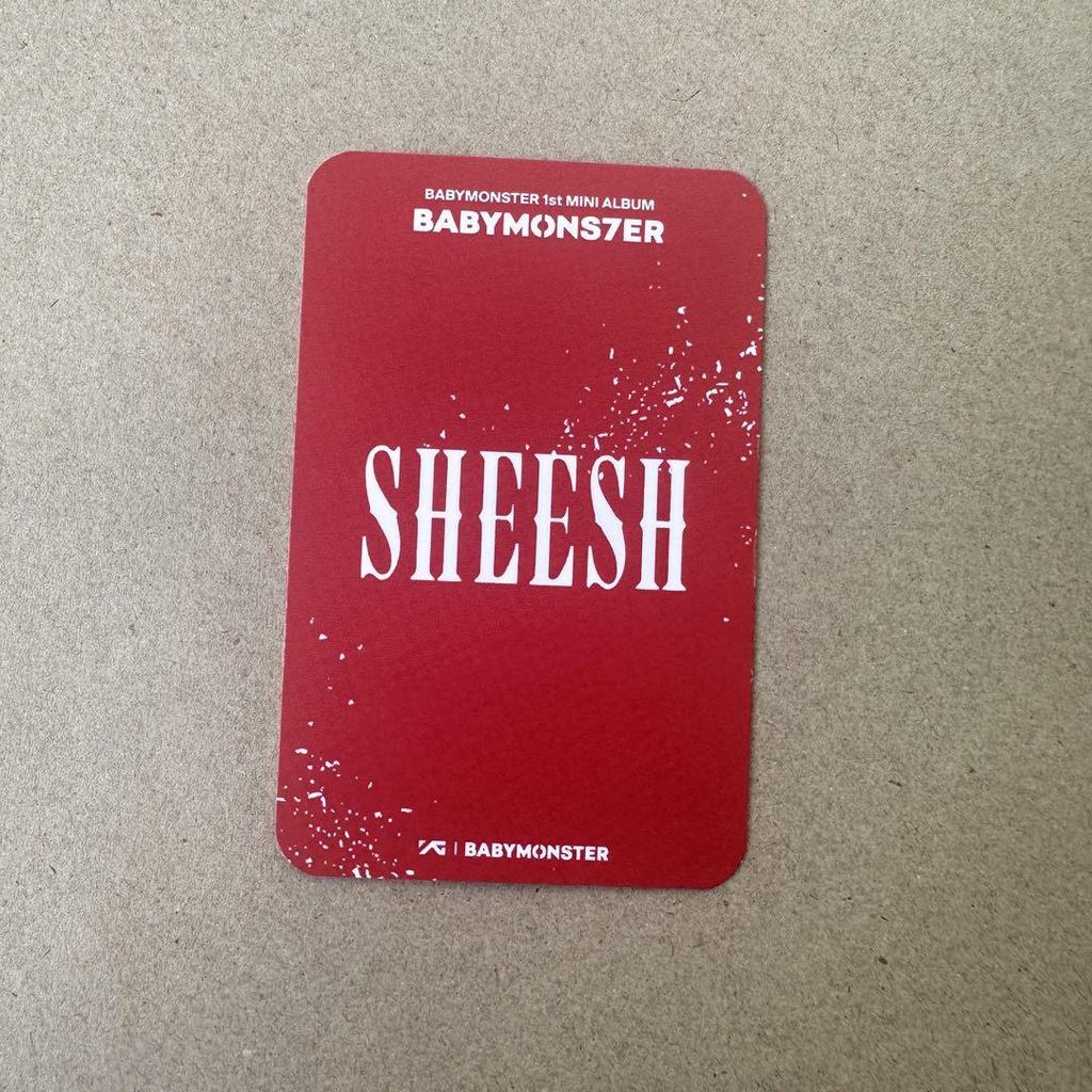 [USED] BABYMONSTER SHEESH 3.0 Asa Sanok Trading Card
