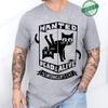 Men's Summer Casual Shirt Funny Cat Escape Plan Science Design T-Shirt Men's Physics Science Nerd Geek Short Sleeve T-Shirt Tops