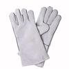 Extended Length Double-Layer Cowhide Welding Gloves: Heat-Resistant, Non-Stitch, Wear-Proof, Anti-Scald Protection