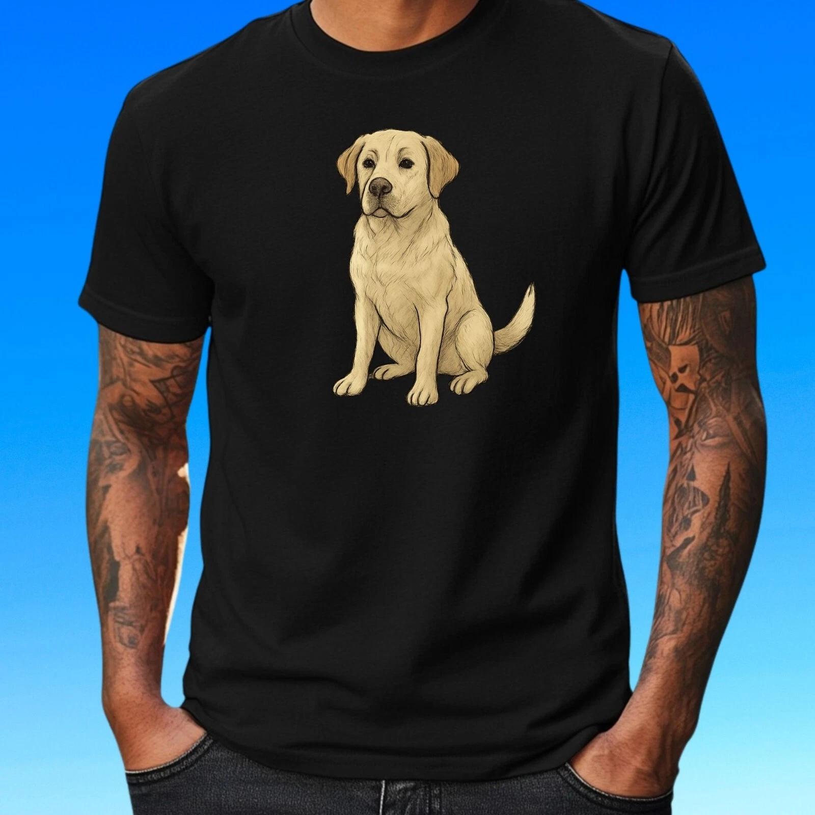 T-Shirt Labrador Motiv – Treuer Hund als Design für Hundefans, Geschenkidee XXXL
