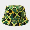 Cappello da Sole A Doppia Faccia Con Visiera Corta Per Protezione Solare All'Aperto - Coppa del Mondo di Calcio